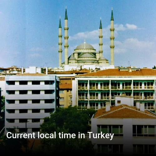 Current local time in Turkey