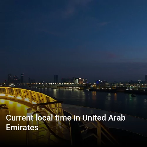 Current local time in United Arab Emirates