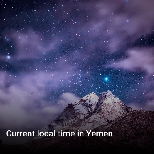 Current local time in Yemen