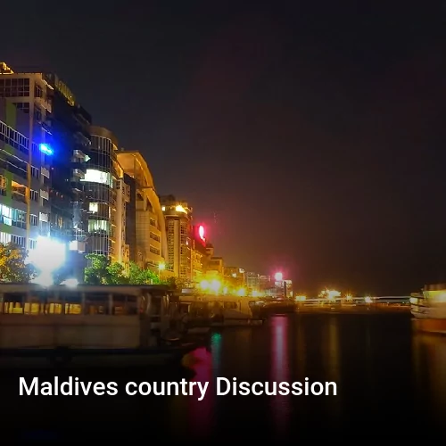 Maldives country Discussion