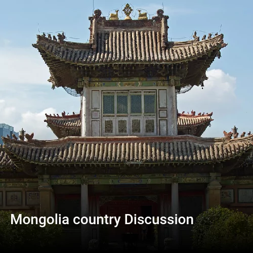 Mongolia country Discussion