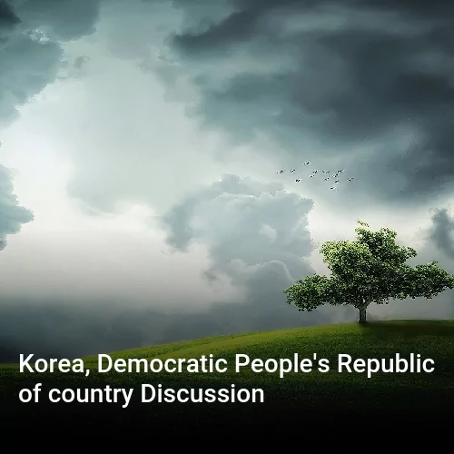 Korea, Democratic People's Republic of country Discussion