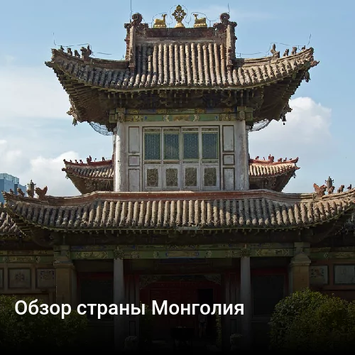Обзор страны Монголия
