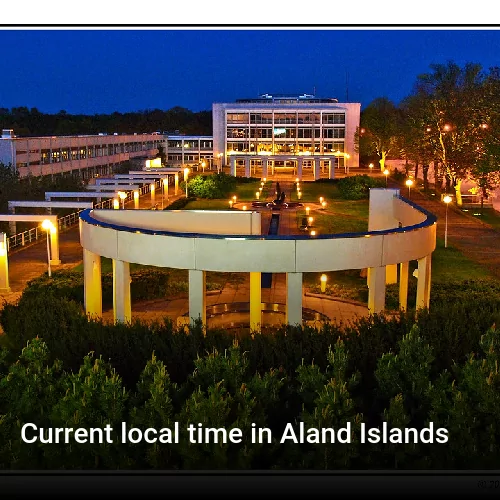Current local time in Aland Islands