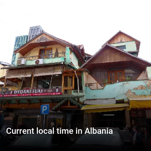 Current local time in Albania