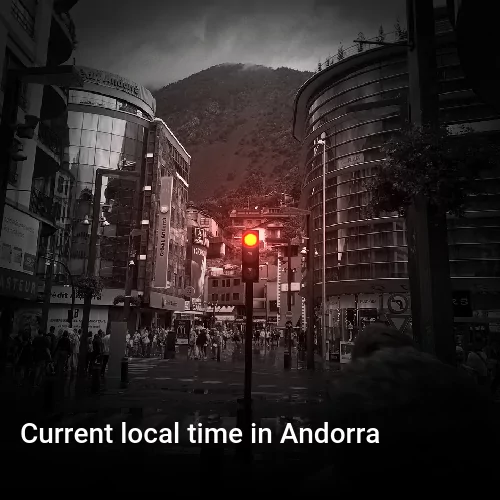 Current local time in Andorra