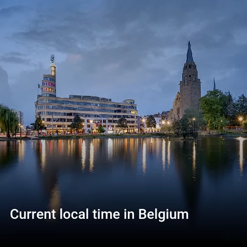 Current local time in Belgium