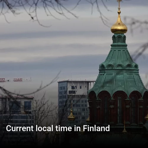 Current local time in Finland