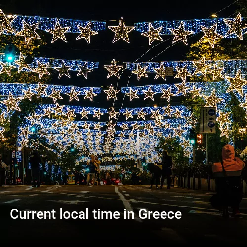 Current local time in Greece