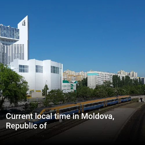Current local time in Moldova, Republic of