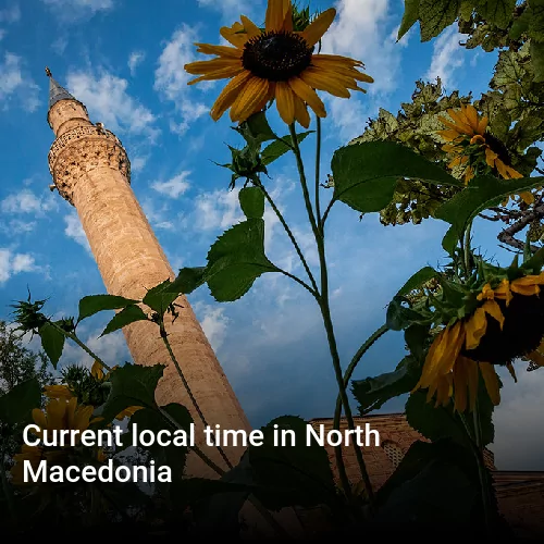 Current local time in North Macedonia