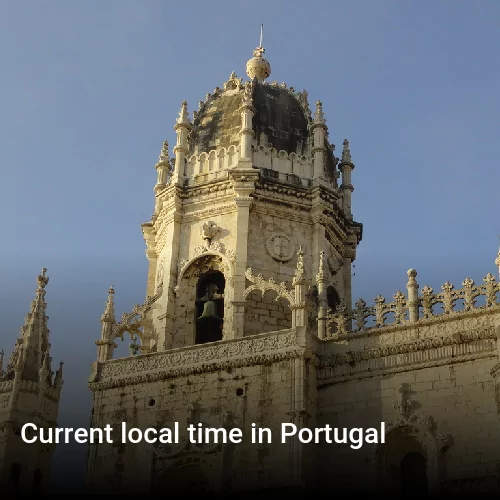 Current local time in Portugal