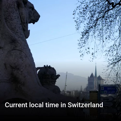 Current local time in Switzerland