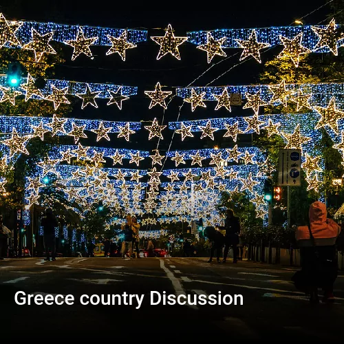 Greece country Discussion