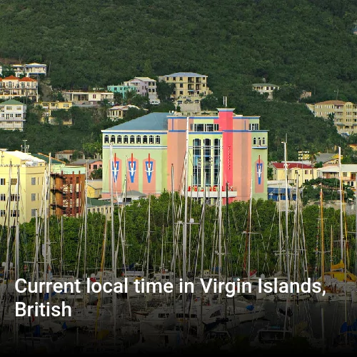 Точное время в стране Британские Виргинские Острова