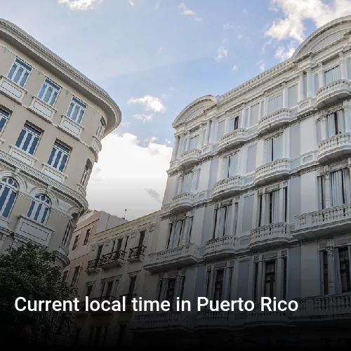 Current local time in Puerto Rico