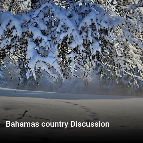 Bahamas country Discussion