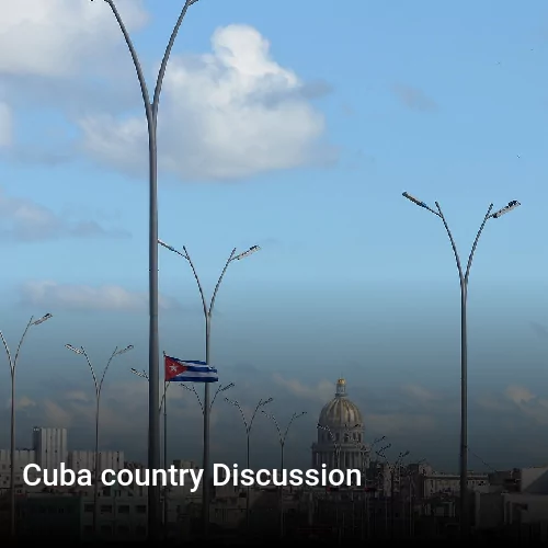 Cuba country Discussion