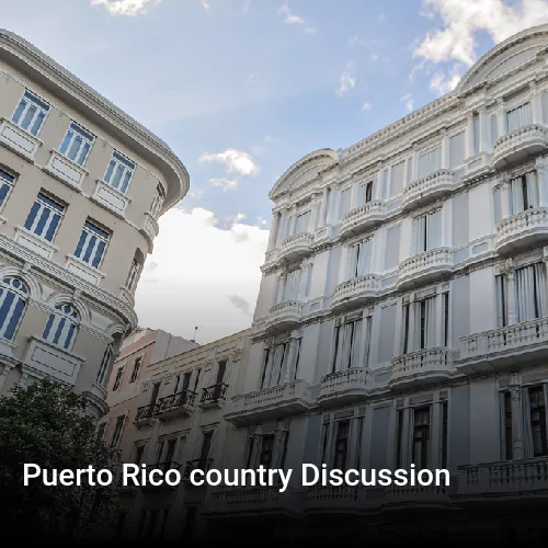 Puerto Rico country Discussion