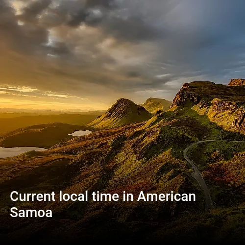 Current local time in American Samoa