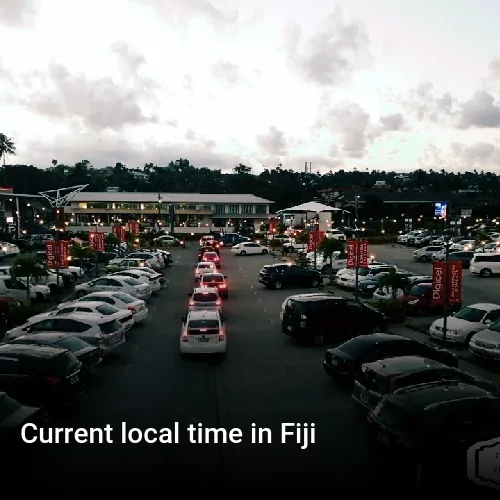 Current local time in Fiji