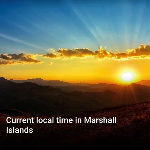 Current local time in Marshall Islands