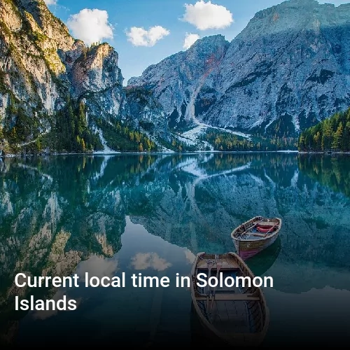 Current local time in Solomon Islands