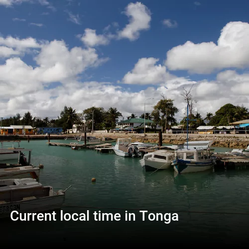 Current local time in Tonga