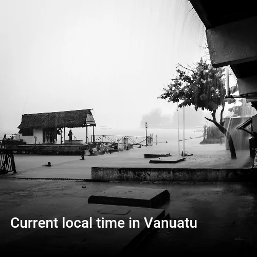 Current local time in Vanuatu