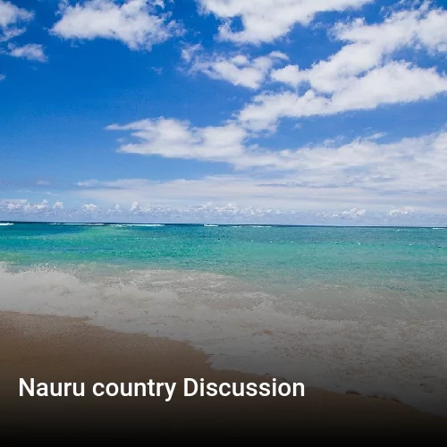 Nauru country Discussion