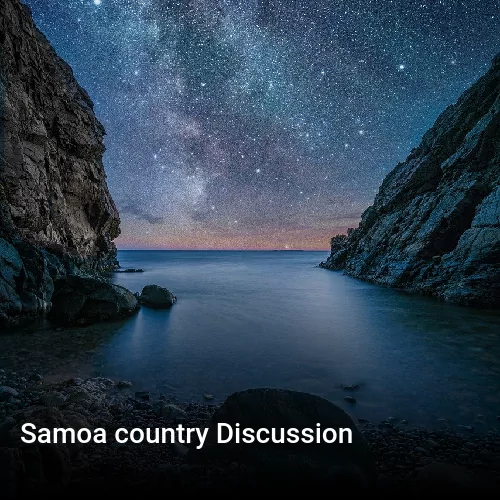 Samoa country Discussion