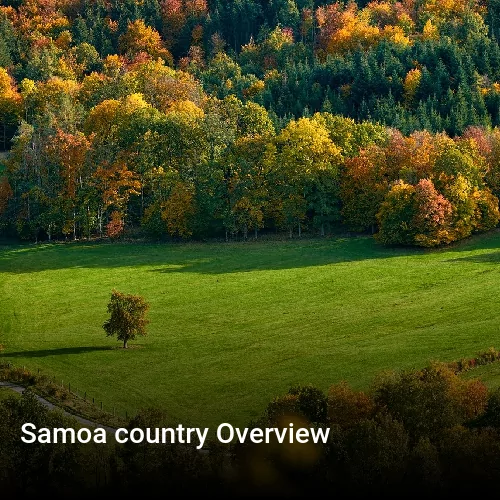 Samoa country Overview