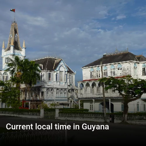 Current local time in Guyana