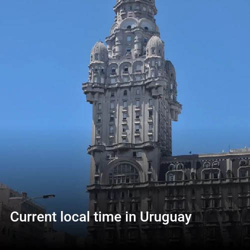 Current local time in Uruguay