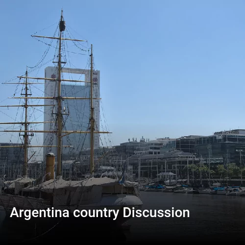 Argentina country Discussion