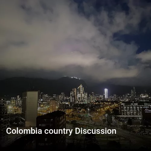 Colombia country Discussion