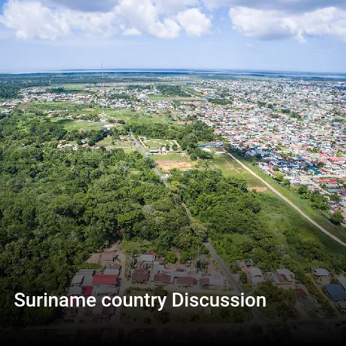 Suriname country Discussion