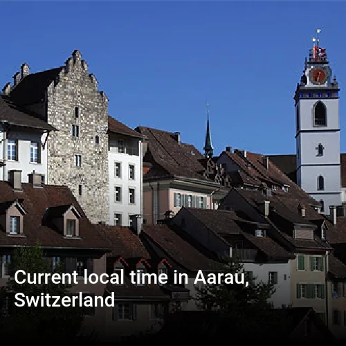 Current local time in Aarau, Switzerland