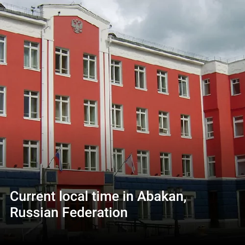 Current local time in Abakan, Russian Federation