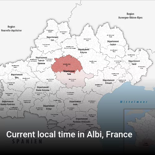Current local time in Albi, France