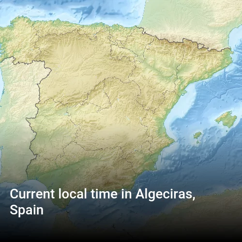 Current local time in Algeciras, Spain