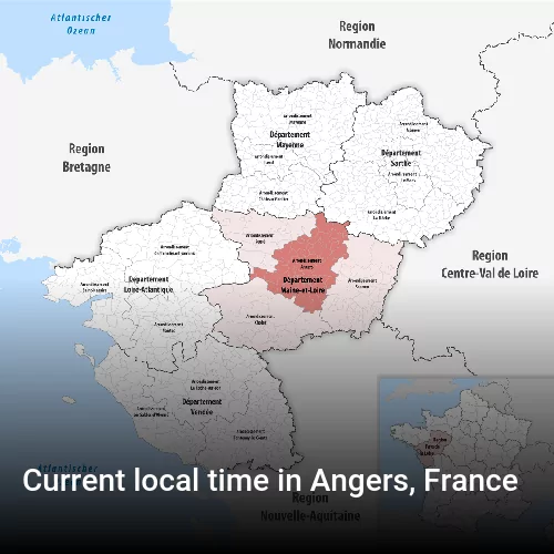 Current local time in Angers, France