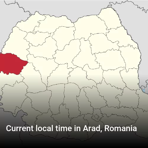 Current local time in Arad, Romania