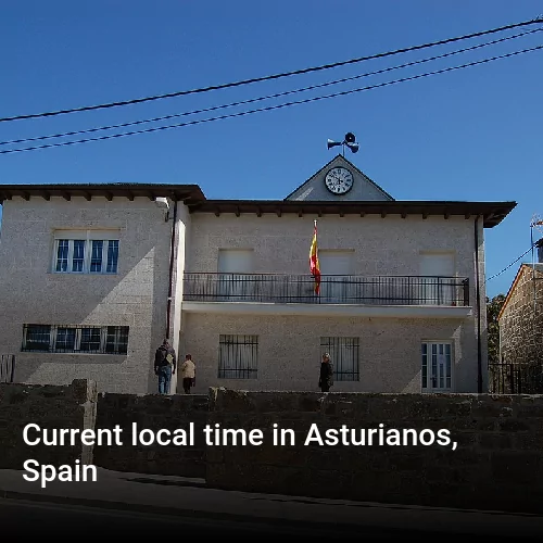 Current local time in Asturianos, Spain