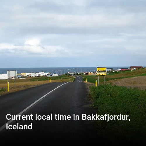 Current local time in Bakkafjordur, Iceland