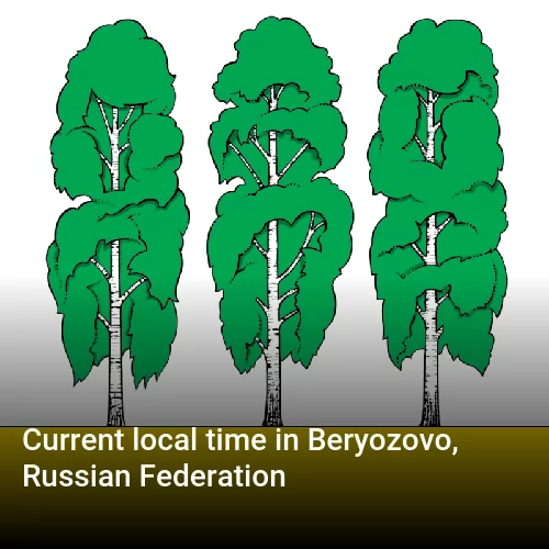 Current local time in Beryozovo, Russian Federation