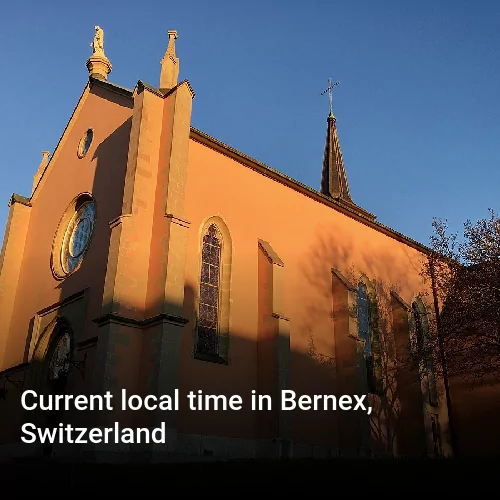 Current local time in Bernex, Switzerland