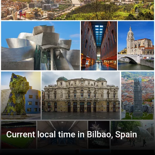 Current local time in Bilbao, Spain