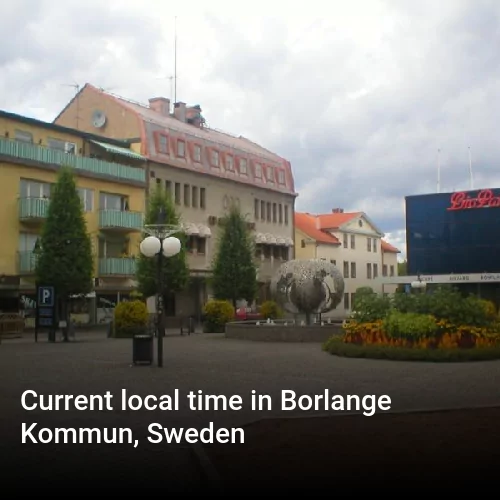 Current local time in Borlange Kommun, Sweden
