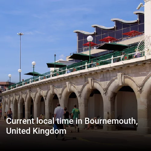 Current local time in Bournemouth, United Kingdom